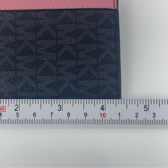 Michael Kors Card Wallet Black & Pink - Picture 6 of 6